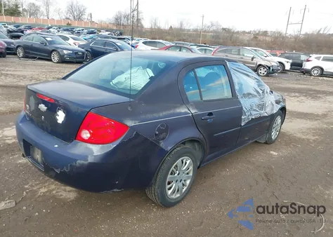2010 Chevrolet Cobalt Lt from USA, damaged, VIN 1G1AD5F55A7217201